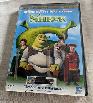 Rare "Special Edition" of the 2001 animated film Shrek.